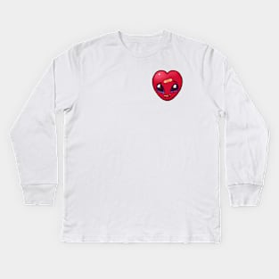 Spacial Heart Kids Long Sleeve T-Shirt